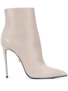Le Silla Eva 120mm Ankle Boots In Nude