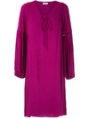 Olympiah Hagia Wide Sleeves Dress In Pink