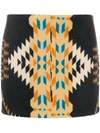 JESSIE WESTERN NIGHT WEAVER MINI SKIRT