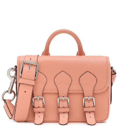 Acne Studios X Mulberry Leather Shoulder Bag In Pink