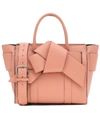 ACNE STUDIOS X MULBERRY SMALL BAYSWATER MUSUBI LEATHER TOTE,P00437545