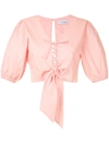Olympiah Viorne Cropped Top In Pink
