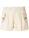 Olympiah Bryone Pockets Shorts In Neutrals
