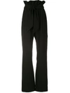 Olympiah Laurier Paperbag Waist Trousers In Black
