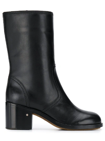 Laurence Dacade Slip-on Ankle Boots In Black