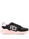 Atlantic Stars Sneakers Venus Fabric Pink In Black