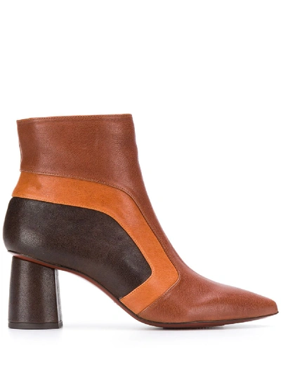 Chie Mihara Lupe Ankle Boots In Braun