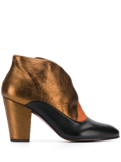 Chie Mihara Elgi Ankle Boots In Gold