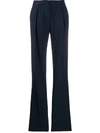 ACT N°1 FLARED PINSTRIPE TROUSERS