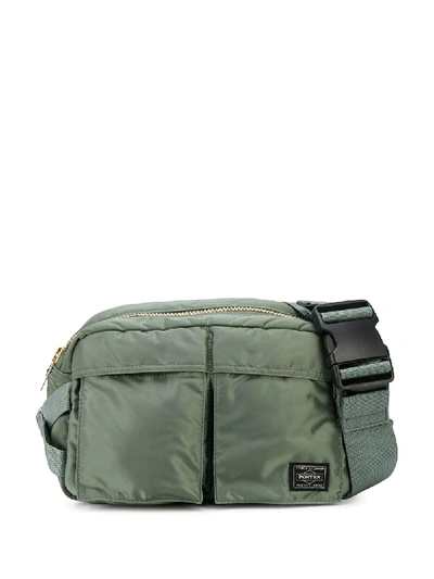 Porter-yoshida & Co Logo Belt Bag In Green