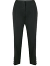 Burberry Hanover Tailored Trousers In Schwarz