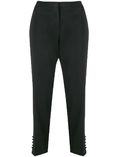 Burberry Hanover Tailored Trousers In Schwarz