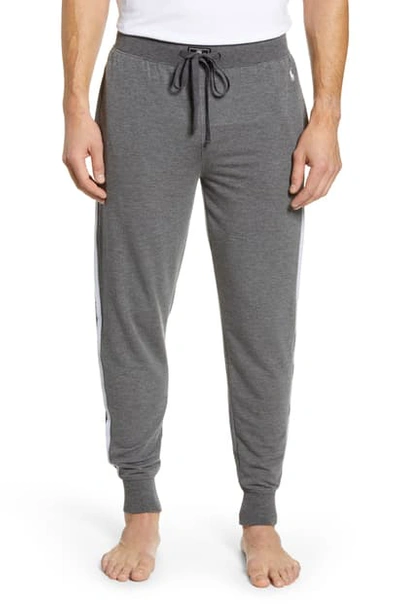 Polo Ralph Lauren Mini Terry Jogger Pants In Charcoal Heather