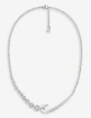 Shaun Leane Hook Chain Sterling Silver Choker Necklace In Silver