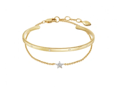 Missoma Gold Star Studded Bracelet Set