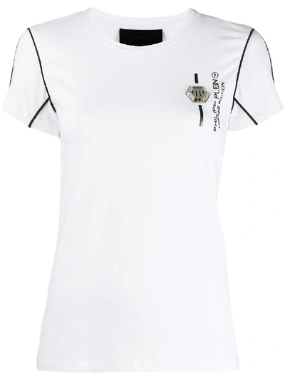 Philipp Plein Logo T-shirt In White