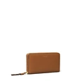 Tory Burch Perry Zip Continental Wallet In Moose