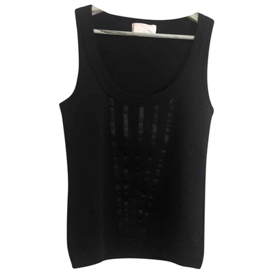 Pre-owned Malo Cashmere Top In Black