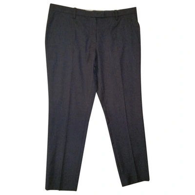Pre-owned Isabel Marant Grey Wool Trousers