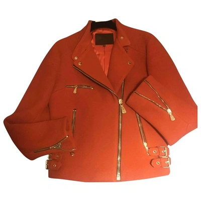 Pre-owned Mcq By Alexander Mcqueen Wool Jacket In Orange
