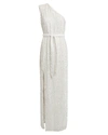 RETROFÉTE Vivien One-Shoulder Sequin Gown,060040904492