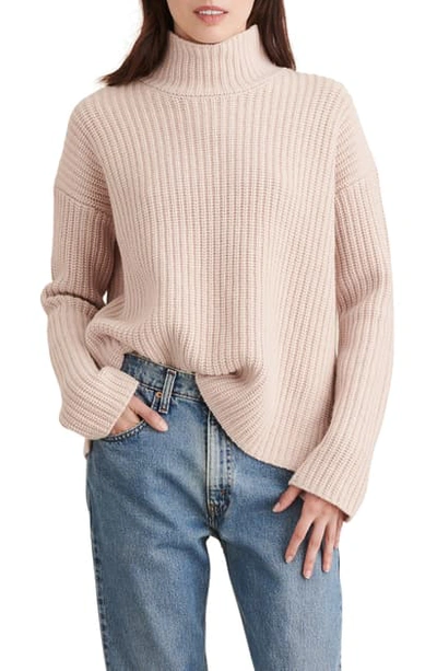 Alex Mill Seattle Merino Wool & Cashmere Sweater In Oatmeal
