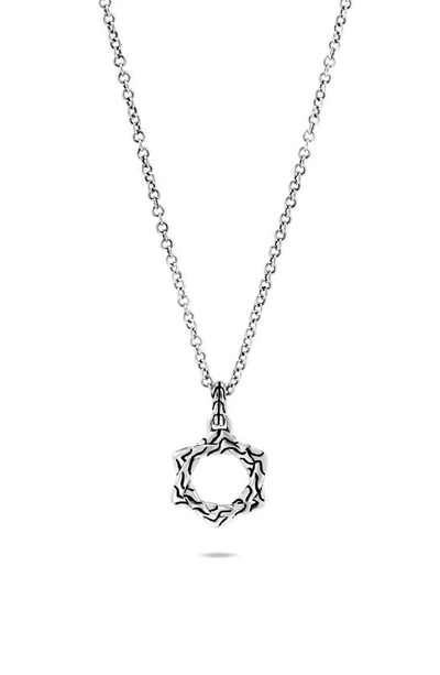 John Hardy Women's Classic Chain Sterling Silver Star Of David Pendant Necklace