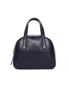 THE ROW THE ROW BLACK LEATHER BOWLER 9 BAG,W1221L52/BLK