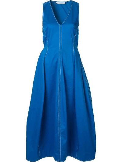 Camilla And Marc Benson Midi Dress In Blue