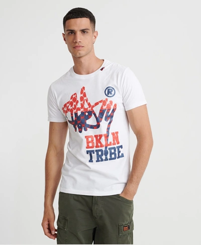 Superdry Brooklyn Tribe T-shirt In White
