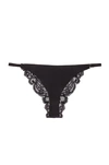 Fleur Du Mal Charlotte Seamless String Cheeky In Black