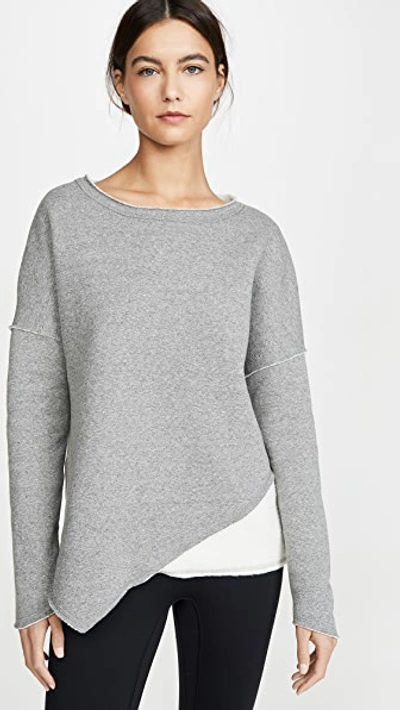 Alala Exhale Sweatshirt In Grey