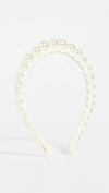 LELE SADOUGHI GRADUATED IMITATION PEARL STRAND HEADBAND