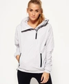 SUPERDRY GYM FUNNEL NECK SHELL HOODED JACKET,2082221000027YCM006