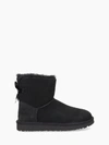 Ugg W Mini Bailey Bow Ii Boots In Gray