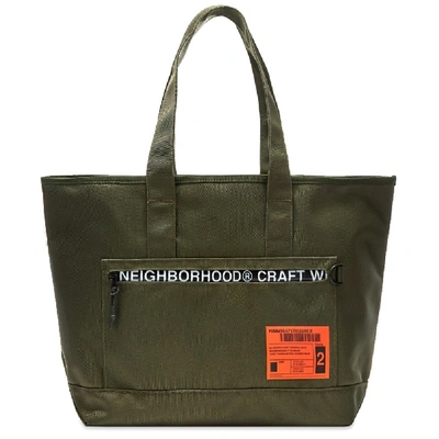 Neighborhood Tote Bag In Green