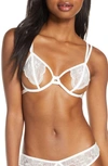 Bluebella Emerson Underwire Non Padded Bra In White In White