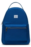 Herschel Supply Co Nova Mid Volume Backpack In Monaco Blue Crosshatch