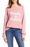 WILDFOX PUPPIES AND PASTRIESPULLOVER,WCO5421L8