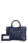 BALENCIAGA CLASSIC MINI CITY AJ LEATHER TOTE,300295D94JN