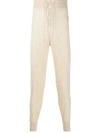 MARNI HIGH-RISE KNITTED TRACK PANTS