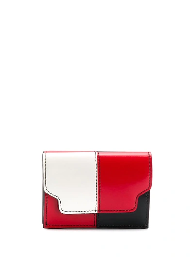 Marni Colour-block Wallet In 黑色