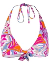 EMILIO PUCCI PRINTED BIKINI TOP