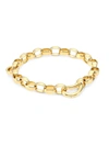 TAMARA COMOLLI WOMEN'S 18K YELLOW GOLD SMALL DROP-CLASP BRACELET,400011625701