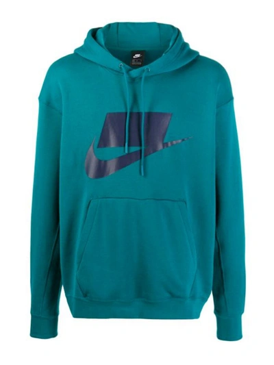 Nike Nsw' Hoodie Sweatshirt In Green