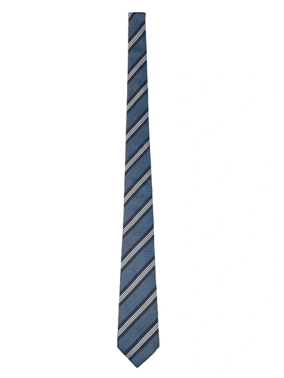Fendi Blue Cotton Tie
