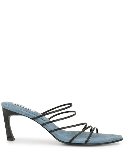 Reike Nen Strappy Mules In Blue