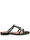 LES PETITS JOUEURS HOYA CAGED SANDALS