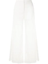 ALCAÇUZ MENEZES BRODERIE ANGLAISE WIDE LEG TROUSERS