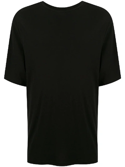 Devoa Loose Fit T-shirt In Schwarz